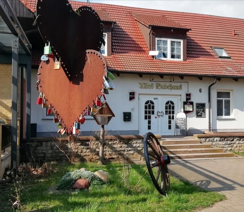 Hotel Altes Badehaus Bad Durrenberg Exterior photo